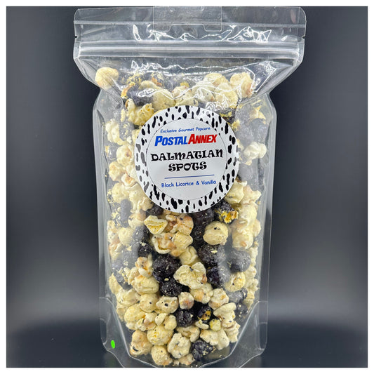 Lisa's Popcorn Exclusive Flavor Dalmatian Spots