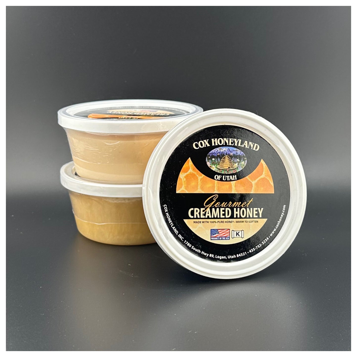 Cox Honeyland Creamed Honey 6 oz