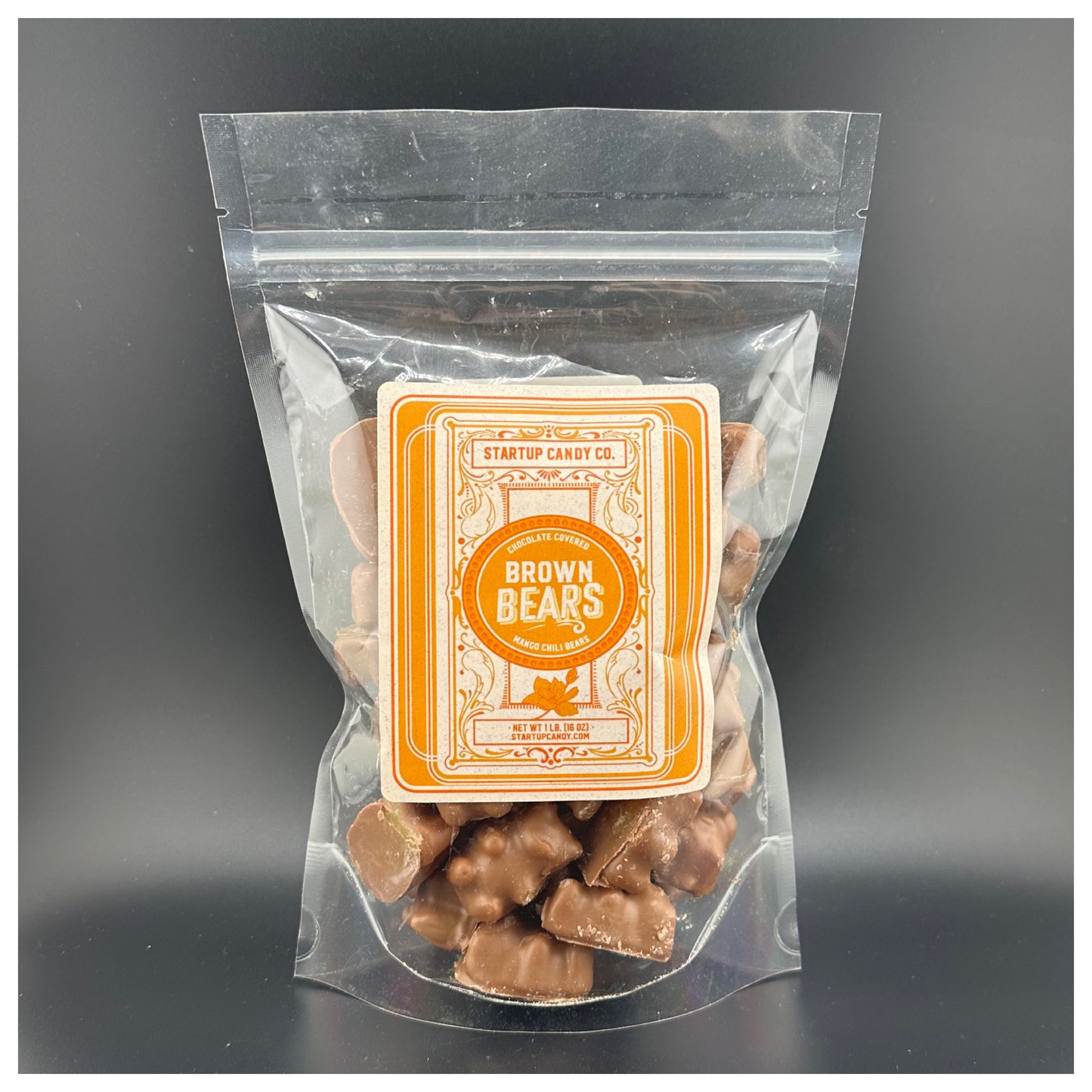 Startup Candy Brown Bears Mango Chili