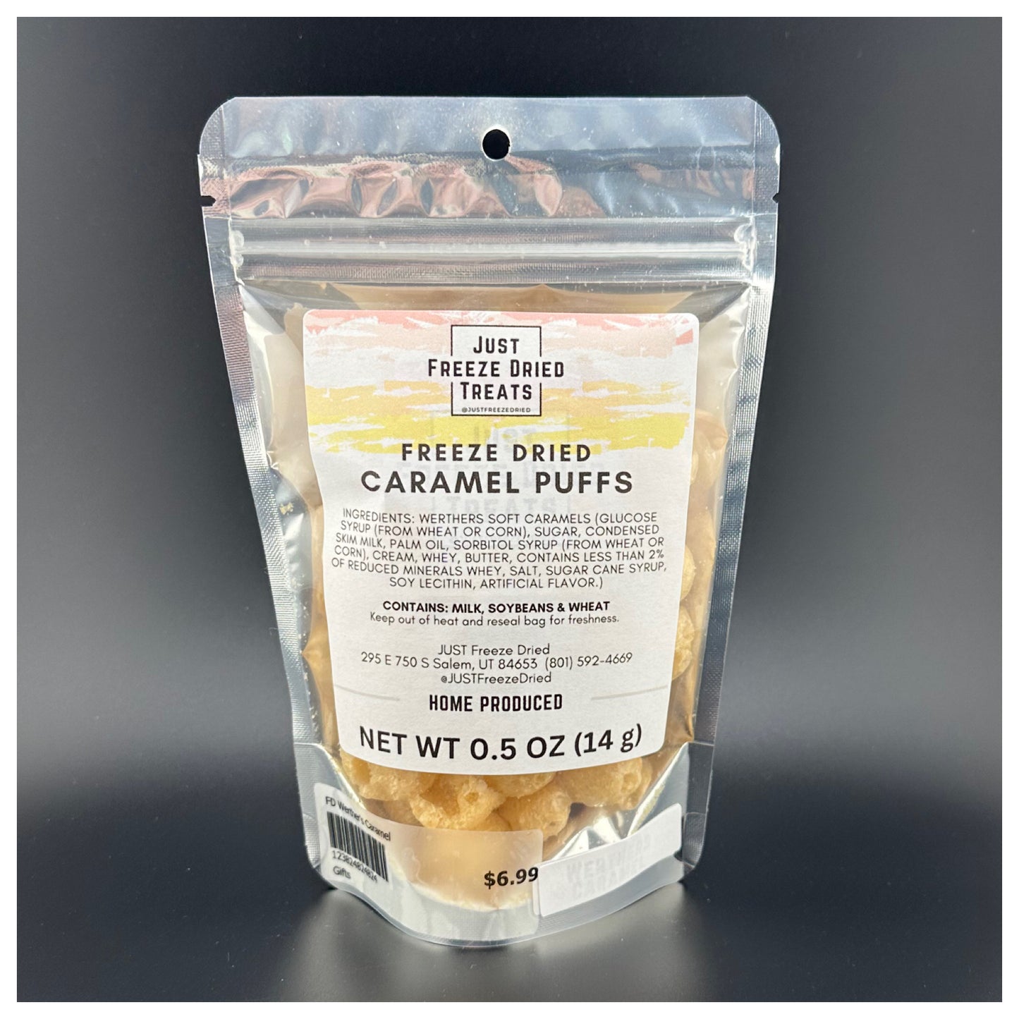 Just Freeze Dried Caramel Puffs