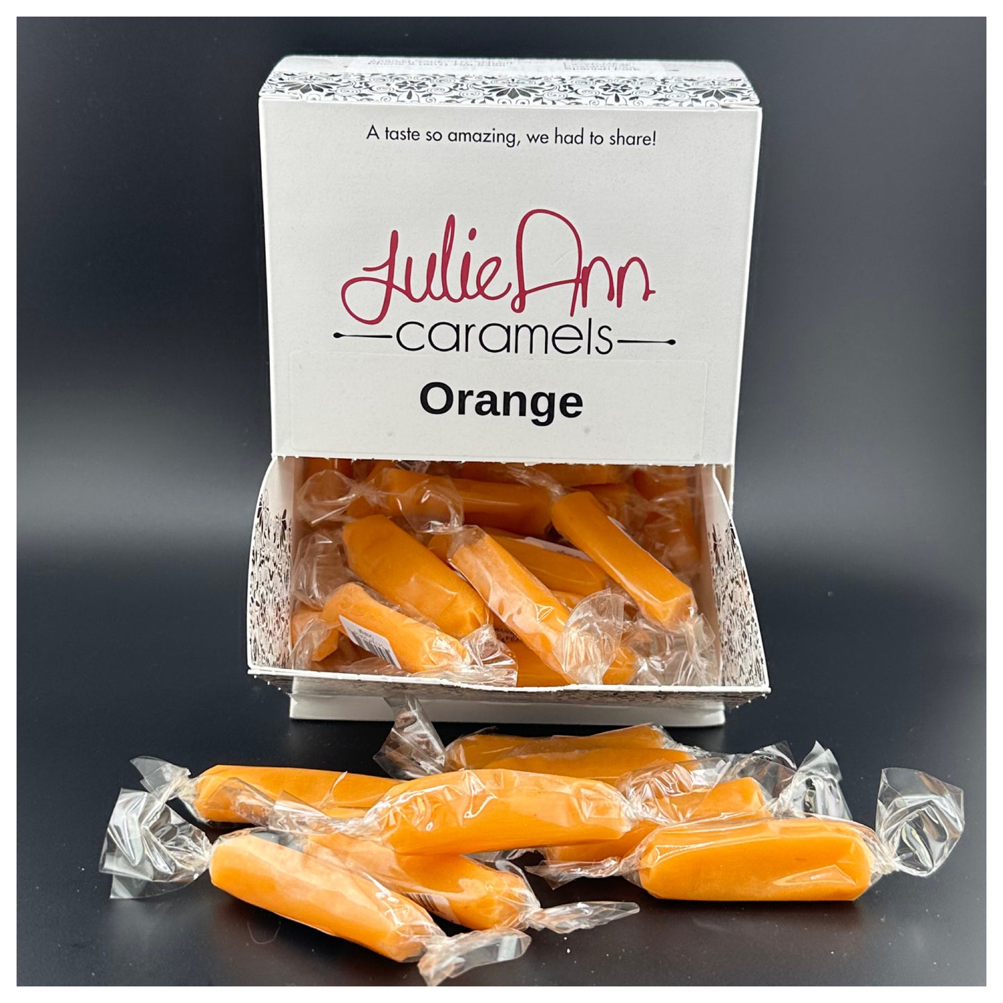 JulieAnn Caramels Orange